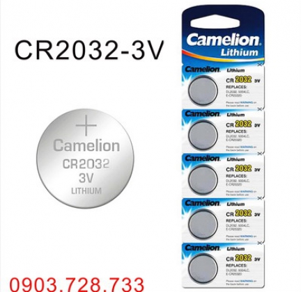 Pin Lithiumt Camelion CR2032 3V