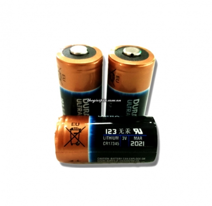 Pin Cell DURACELL CR123A