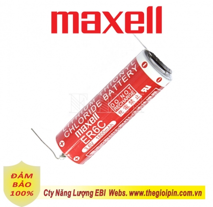 Pin Cell MAXELL ER6C 3.6V