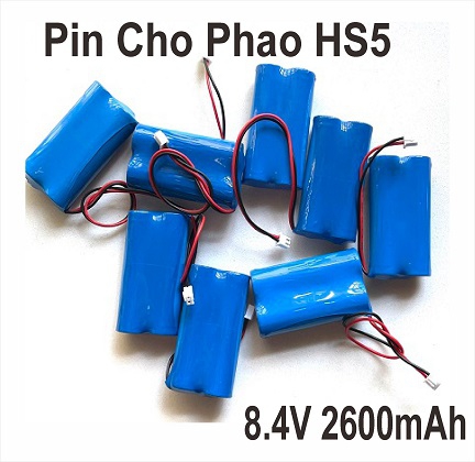 Pin 8.4V  Cho Phao HS5 