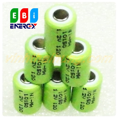 Pin Sạc 1/4AAA  1.2V120mAh