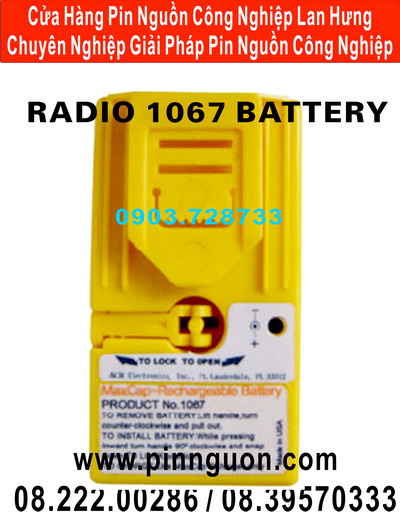 Pin RADIO 1067 Marine Battery