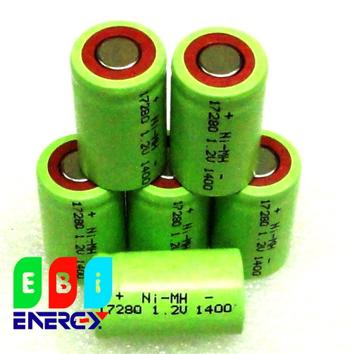 PIN SẠC NICKEL MH 2/3A  1.2V1400mAh