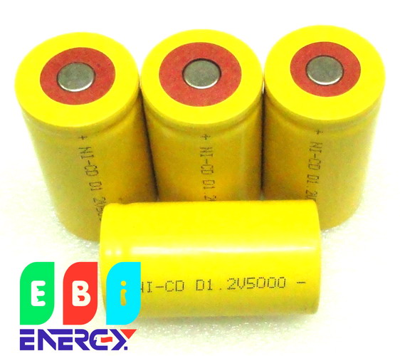 PIN SẠC NICKEL CD D1.2V5000mAh