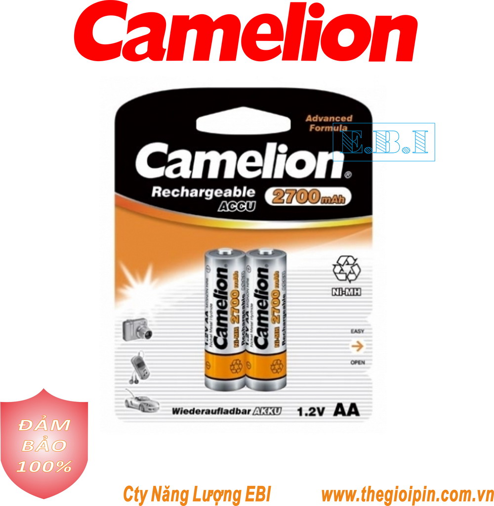 PIN SẠC CAMELION AA 1.2V2700MAH