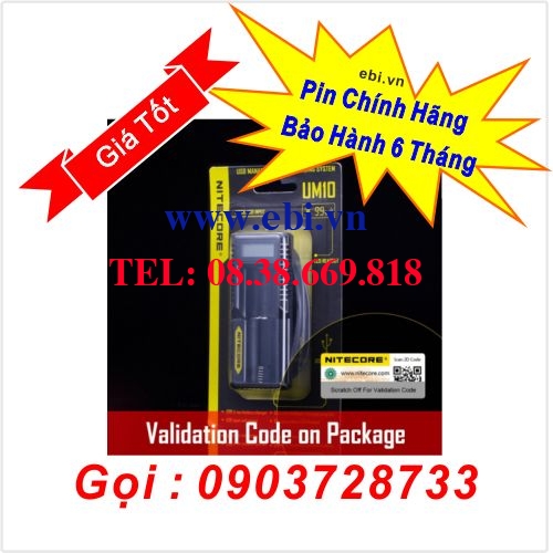 SẠC NITECORE UM10 USB 