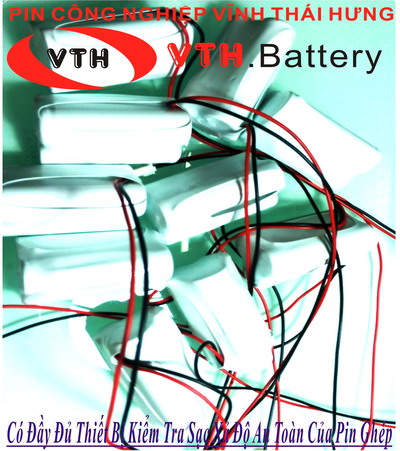 pin khối dùng cho đèn khẩn cấp Ni-Mh 3.6V 800mAh