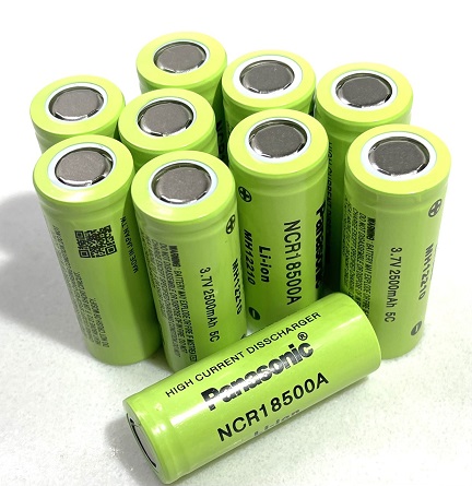 Pin Li-ion 3.7V 18500-2500mAh