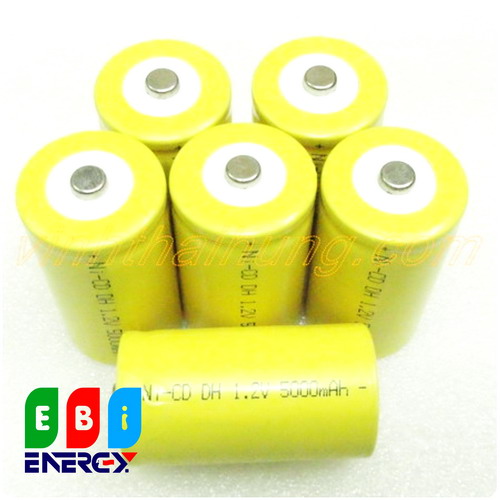 PIN SẠC NICKEL CD D1.2V5000mAh