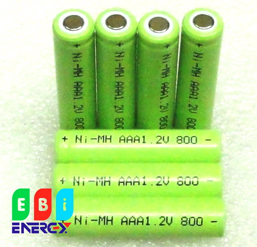 PIN SẠC NICKEL MH AAA 1.2V800mAh