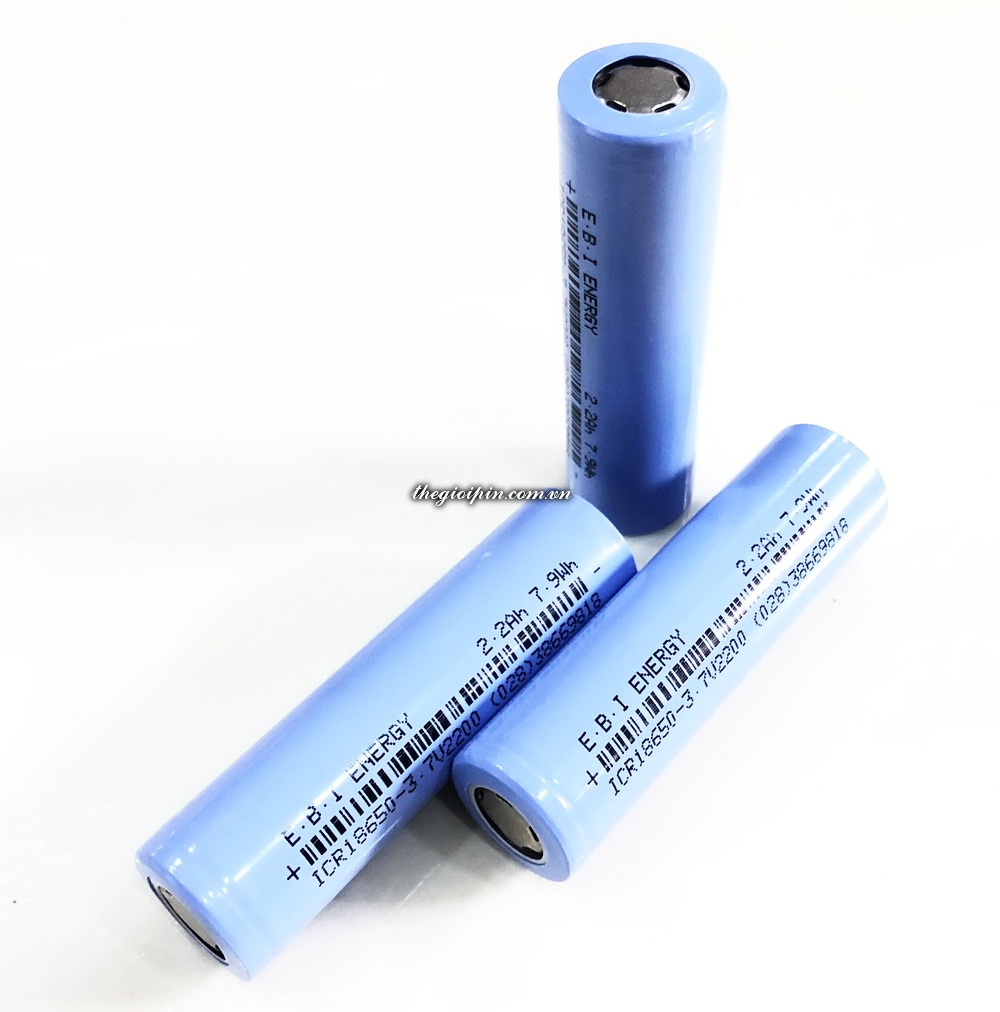 Pin Sạc Li-ion EBI IRC18650-2200mAh
