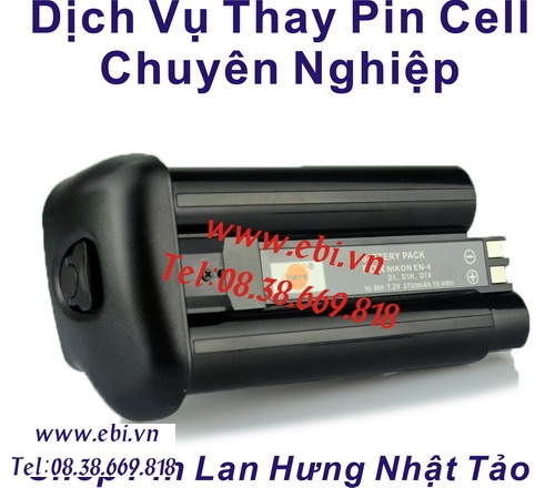 PIN SẠC KHỐI  NIKON EN-4 D1 D1H D1X 12V