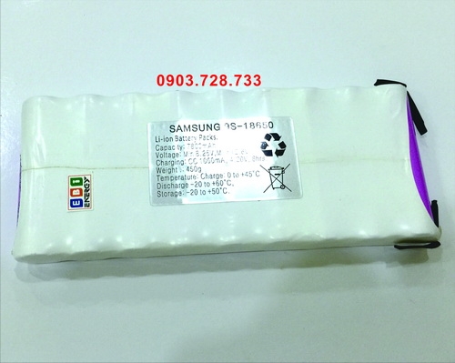 Pin Sạc Khối Li-ion 12.6V7800mAh