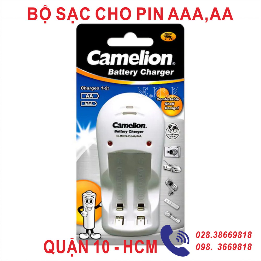 BỘ SẠC PIN CAMELIO BC-1009