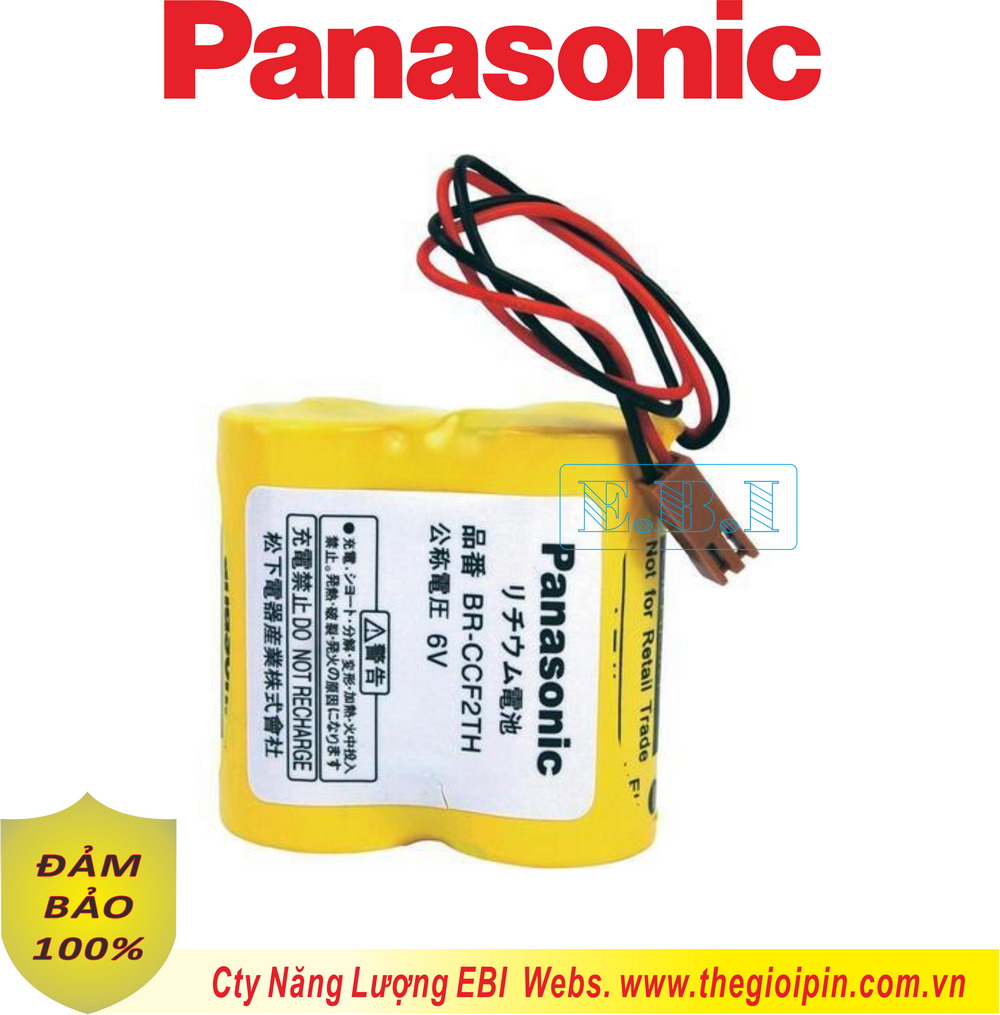 PIN LITHIUM PANASONIC BR-CCF2TH  6V