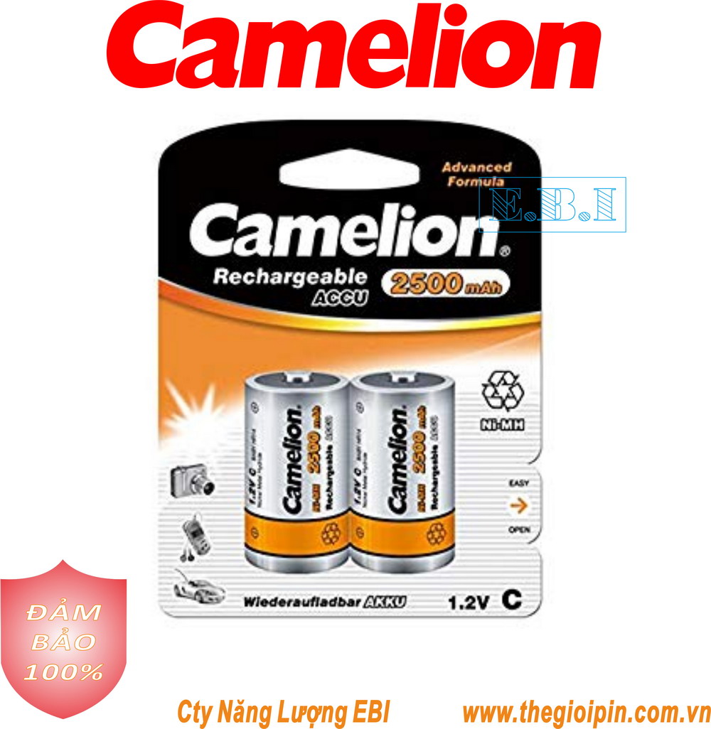 PIN SẠC CAMELION C2500MAH