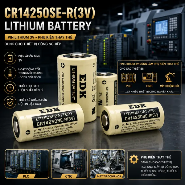 PIN LITHIUM CR14250SE-R 3V