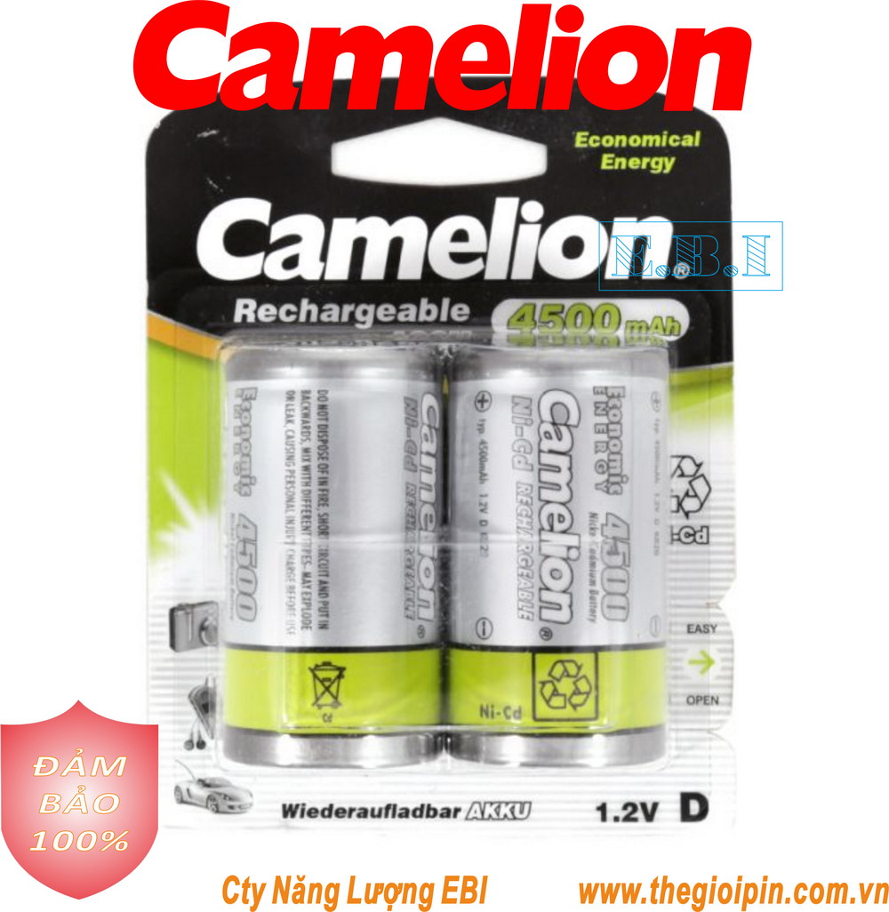 PIN SẠC CAMELION D4500