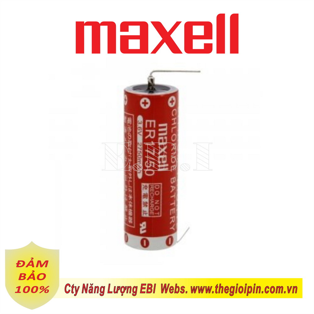 Pin Cell MAXELL ER17/50 3.6V