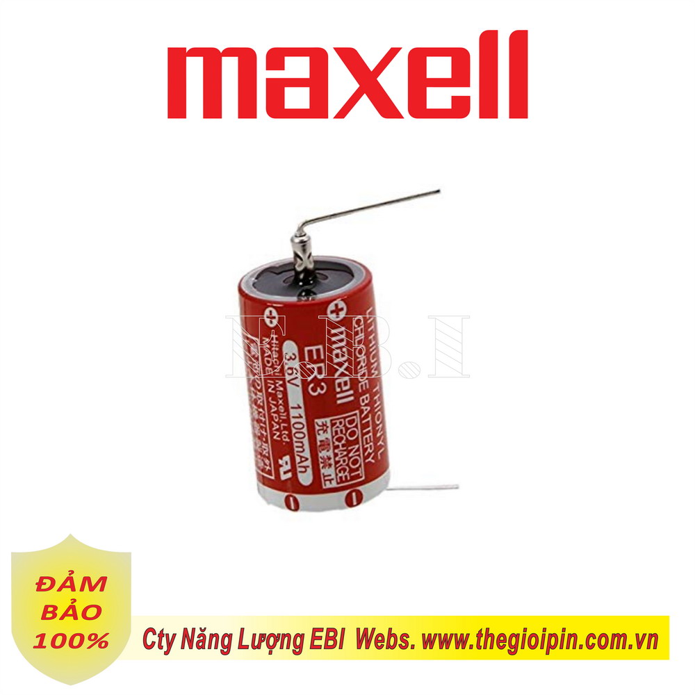 Pin Cell MAXELL ER3 3.6V