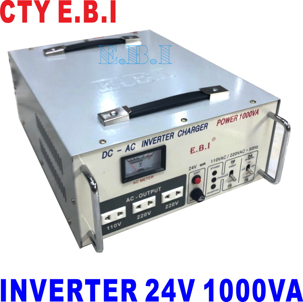 BỘ CHUYỂN ĐIỆN DC-AC  24V1000VA