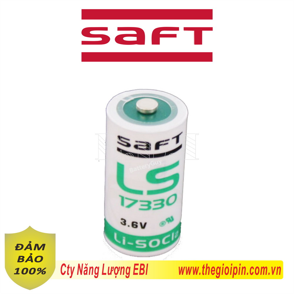PIN 3.6v LITHIUM 3.6V SAFT LS17330