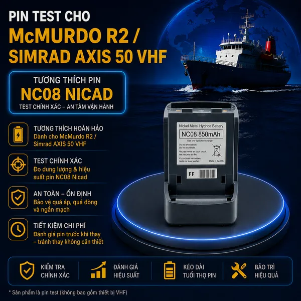 Pin NC08 Nicad