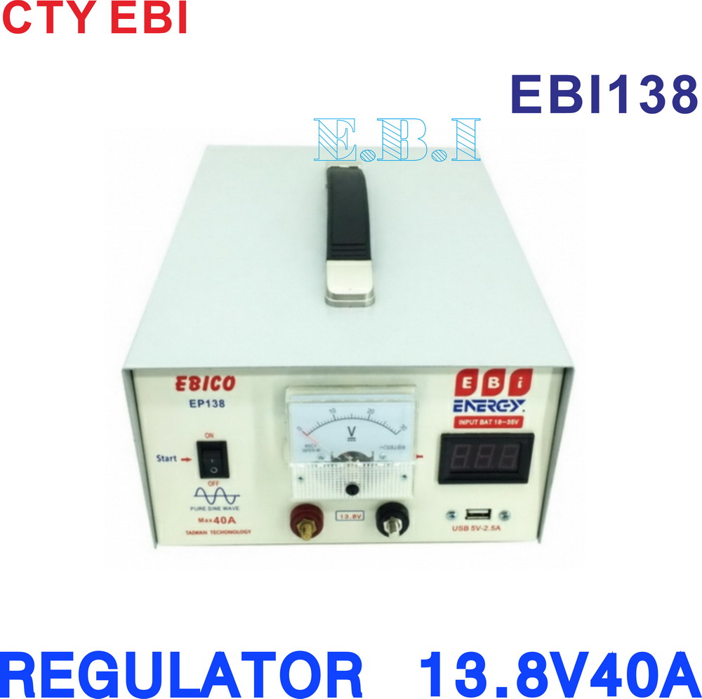 BỘ NGUỒN TÀU CÁ 13.8V40A