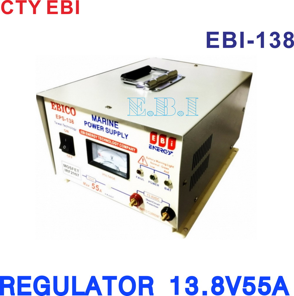 BỘ NGUỒN TÀU CÁ   13.8V55A