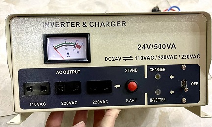 Inverter & Charger 24V500VA