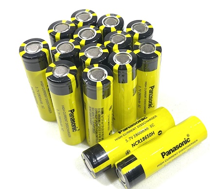 Pin NCR18650-2800mAh 3C